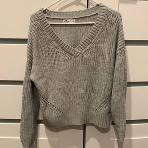 Hollister cropped sweater